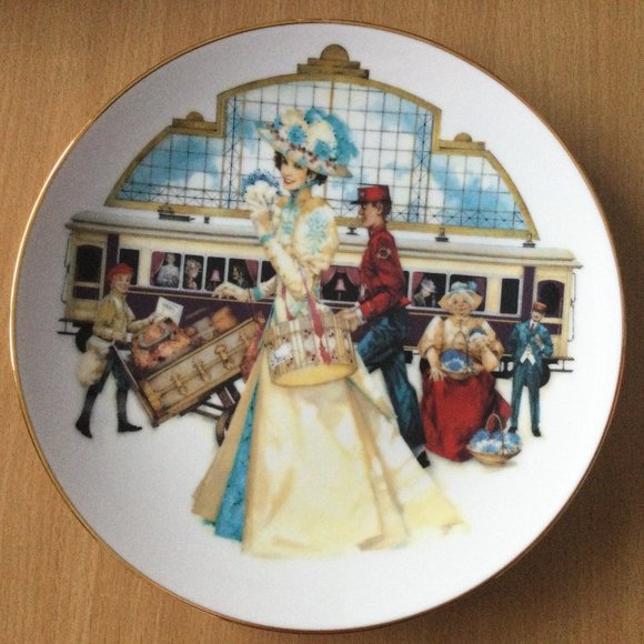 AVON president's club award collector plates "ADVENTURE" 2002-2003 8.5" - Picture 1 of 7